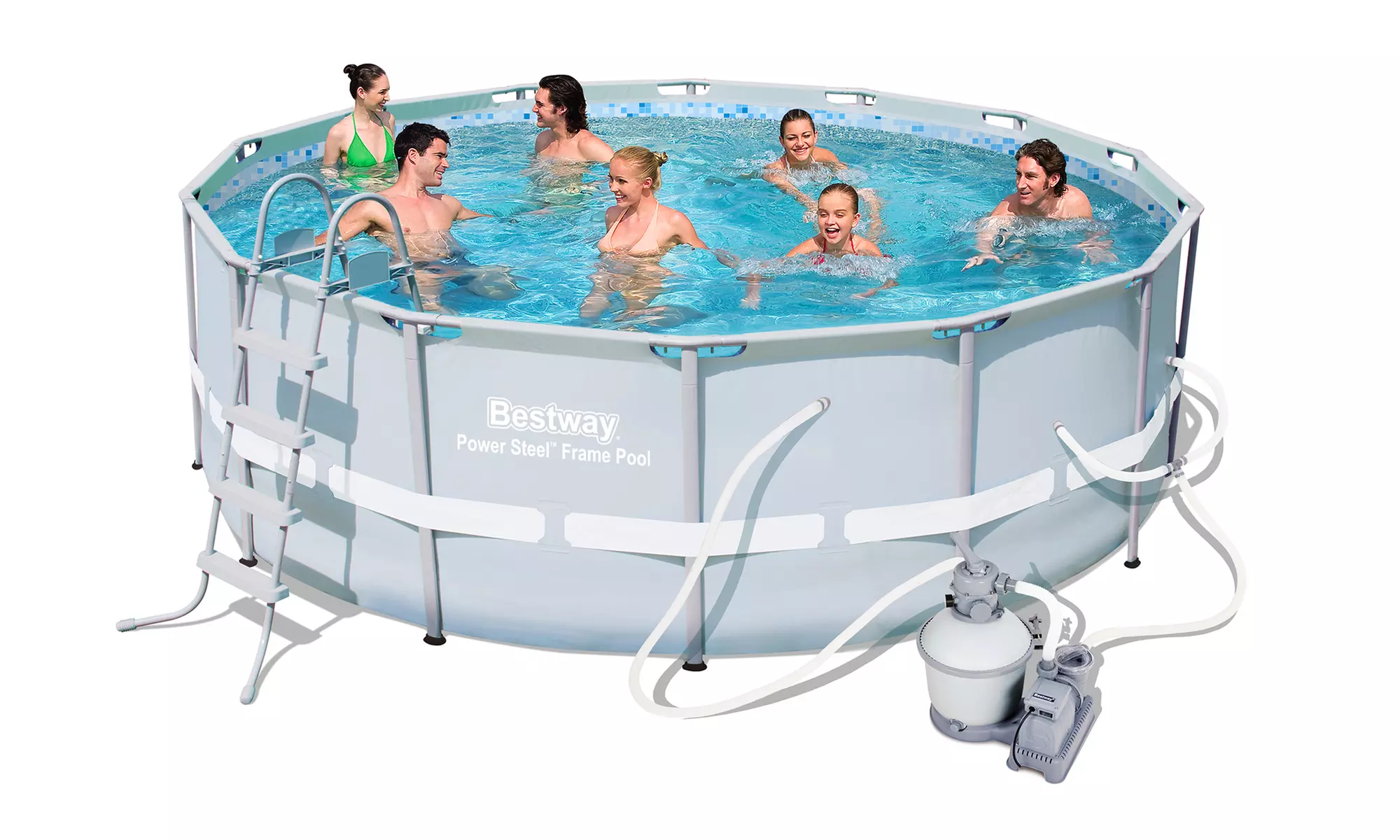 Bestway Power Steel Above-Ground Pools - Second Medium
