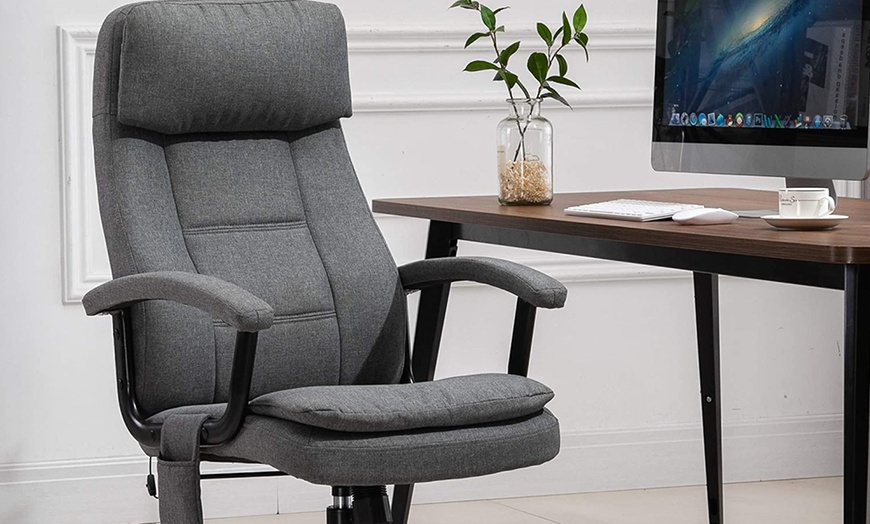 Image 46: Vinsetto Massage Office Chair