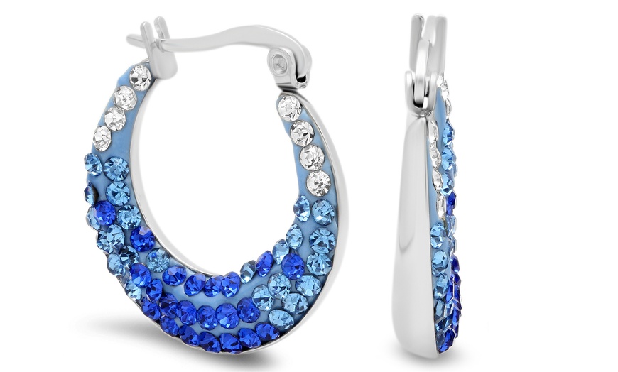 Image 6: Cristal Hoops