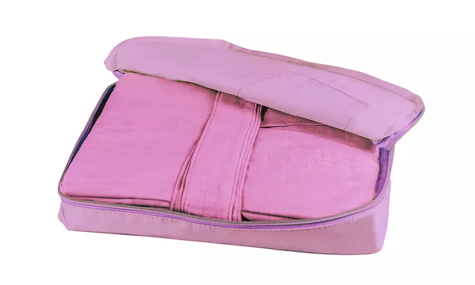 Accappatoio in microfibra con trattamento super assorbente