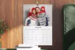 Hasta 5 calendarios de pared personalizable tamaño A4 con Printerpix - Second Medium