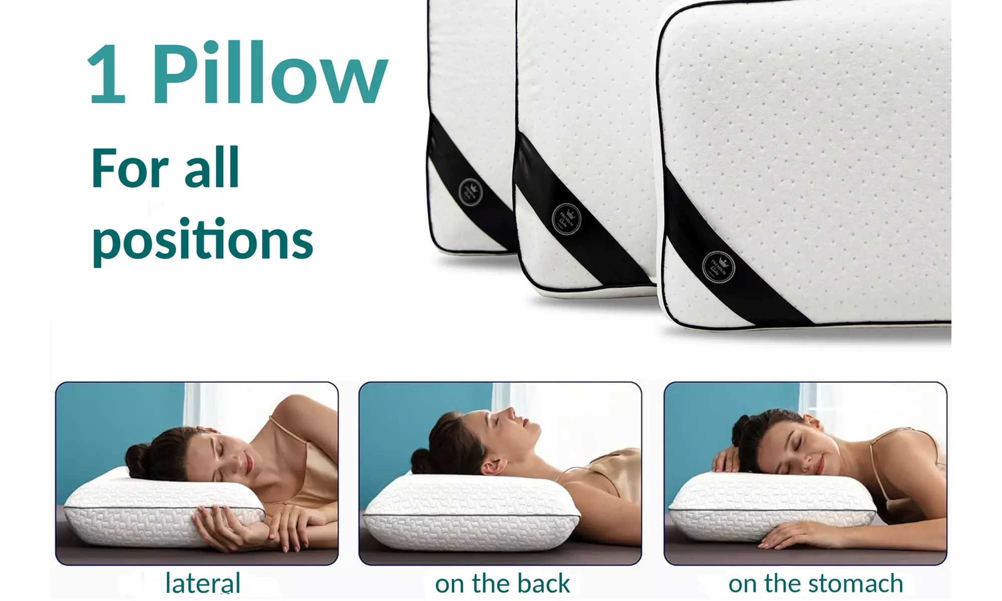 Sampur Nackenstützkissen mit Memory-Schaum