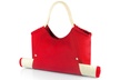 Cabo Canvas Beach Tote and Woven Bamboo Beach Mat - Second Medium