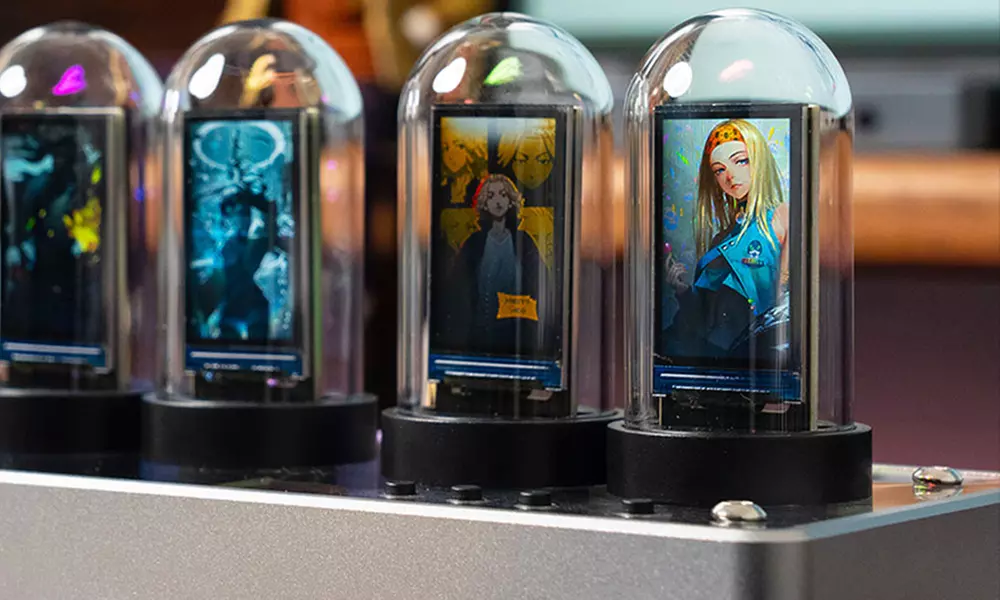 Wertgutschein Nixie-Röhrenuhr