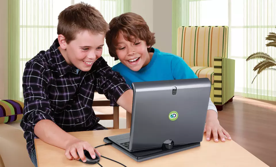 Discovery Kids Laptop Version 2.0 in Charcoal or Pink. Free Returns. - Second Medium