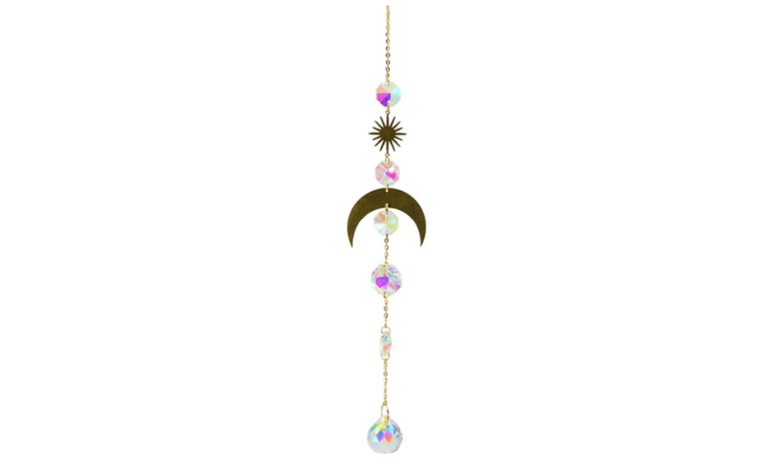 Image 3: Crystal Prisms Sun Wind Chimes