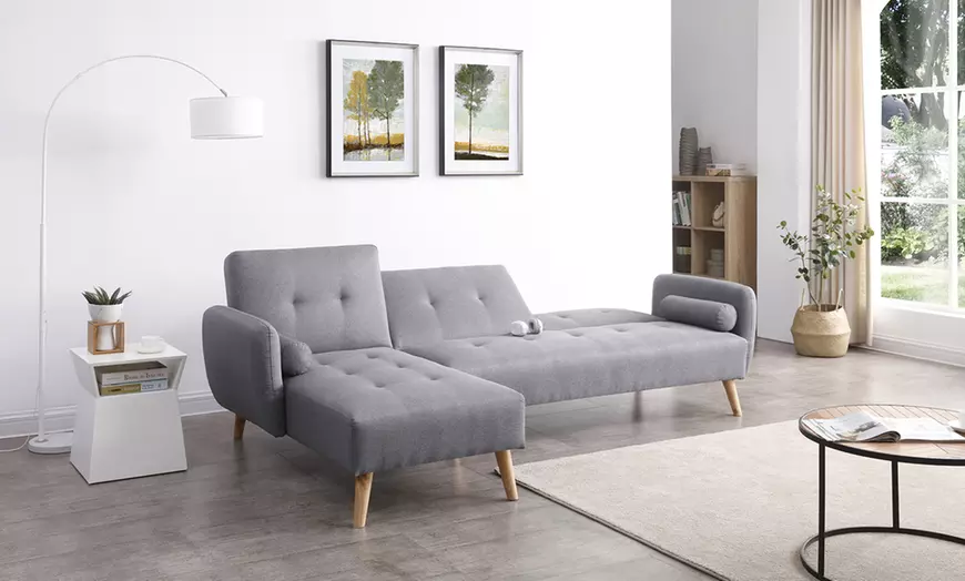 Image 2: Canapé scandinave convertible 3 places "Abenra"