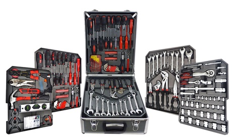 Trolley completo di 186 attrezzi da lavoro