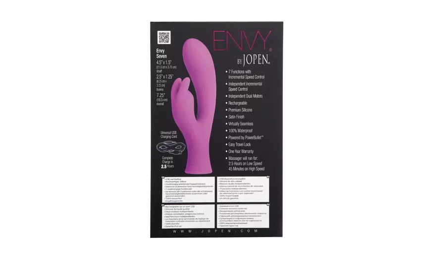 Image 2: Jopen Envy 7 Vibrator