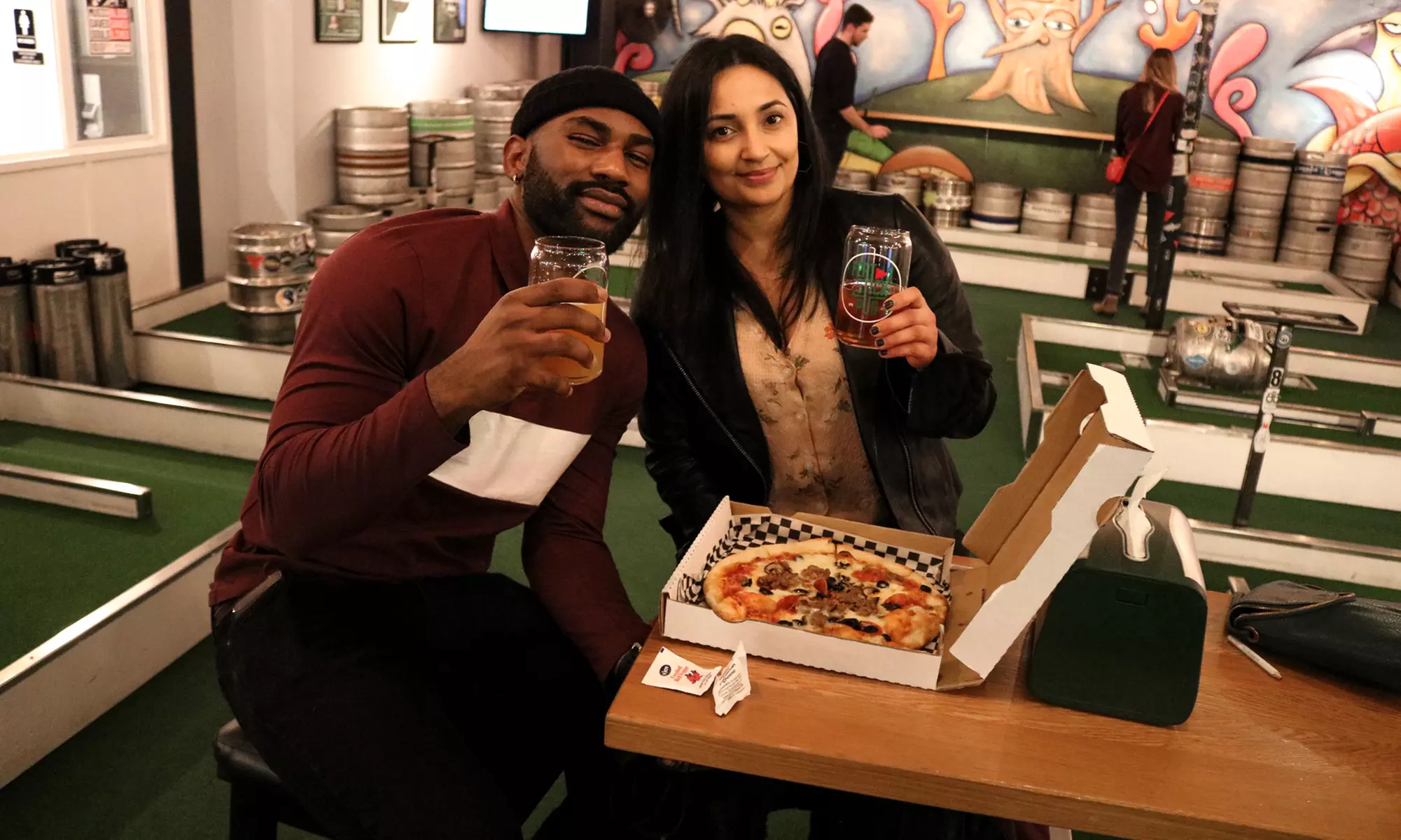 One Round of Mini Golf, Local Drinks -Kirkland, WA