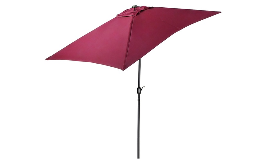 Image 3: 3M Water-Resistant Rectangular Parasol Umbrella