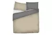 Tweekleurige dekbedovertrekset - Second Medium