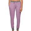 Image 3: Noble Mount Waffle Knit Jogger Lounge Pants with Pockets