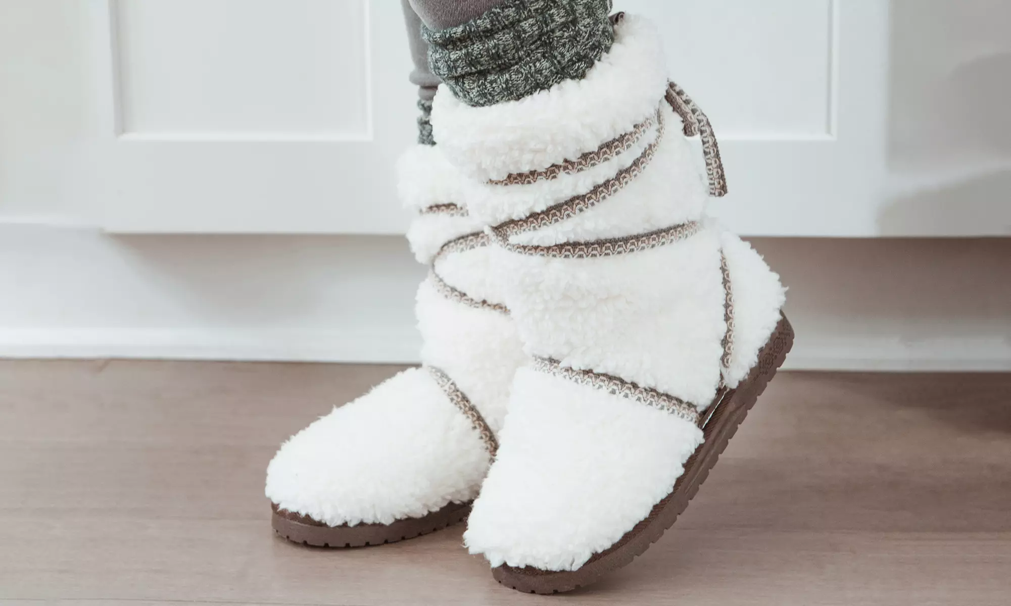 Muk Luks Reyna Women's Snowbunny Boots (Up to Size 11) - Primary Image