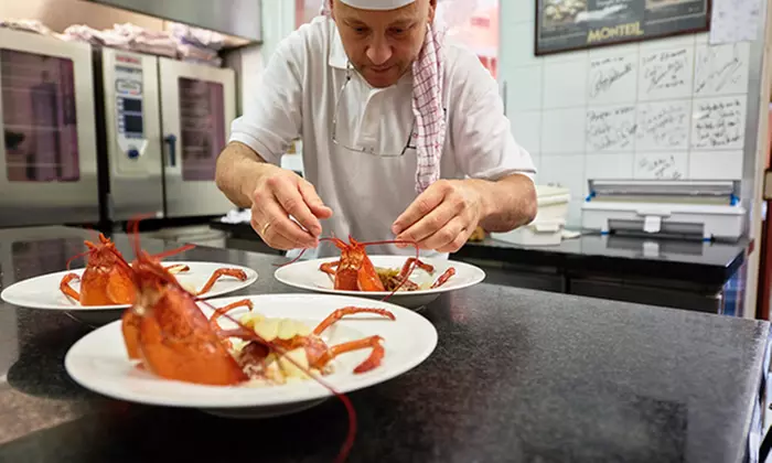 Gastronomische lunch of diner