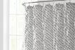 Palma Printed Kissing-Pleat Shower Curtain - Second Medium
