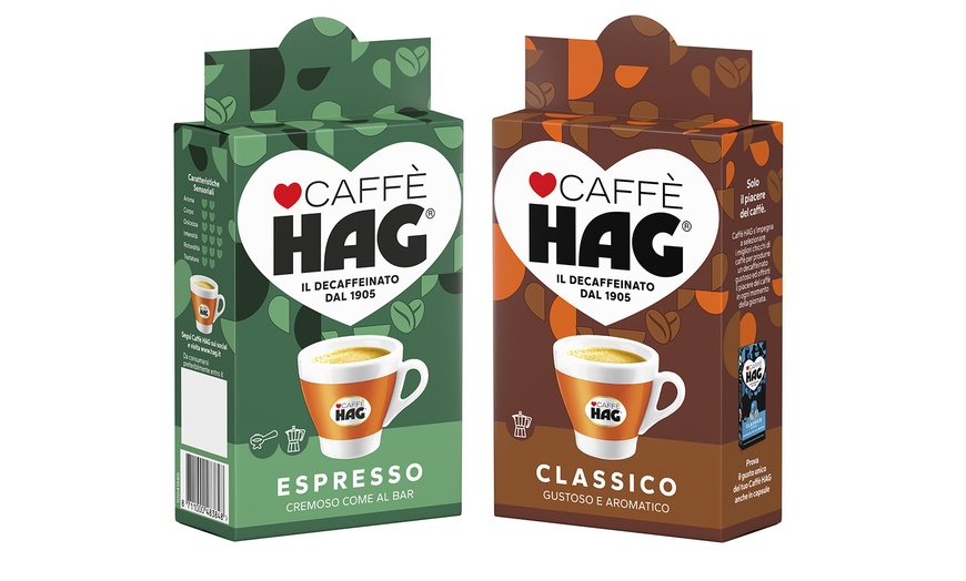 Image 1: Da 3 a 10 confezioni caffè HAG decaffeinato macinato