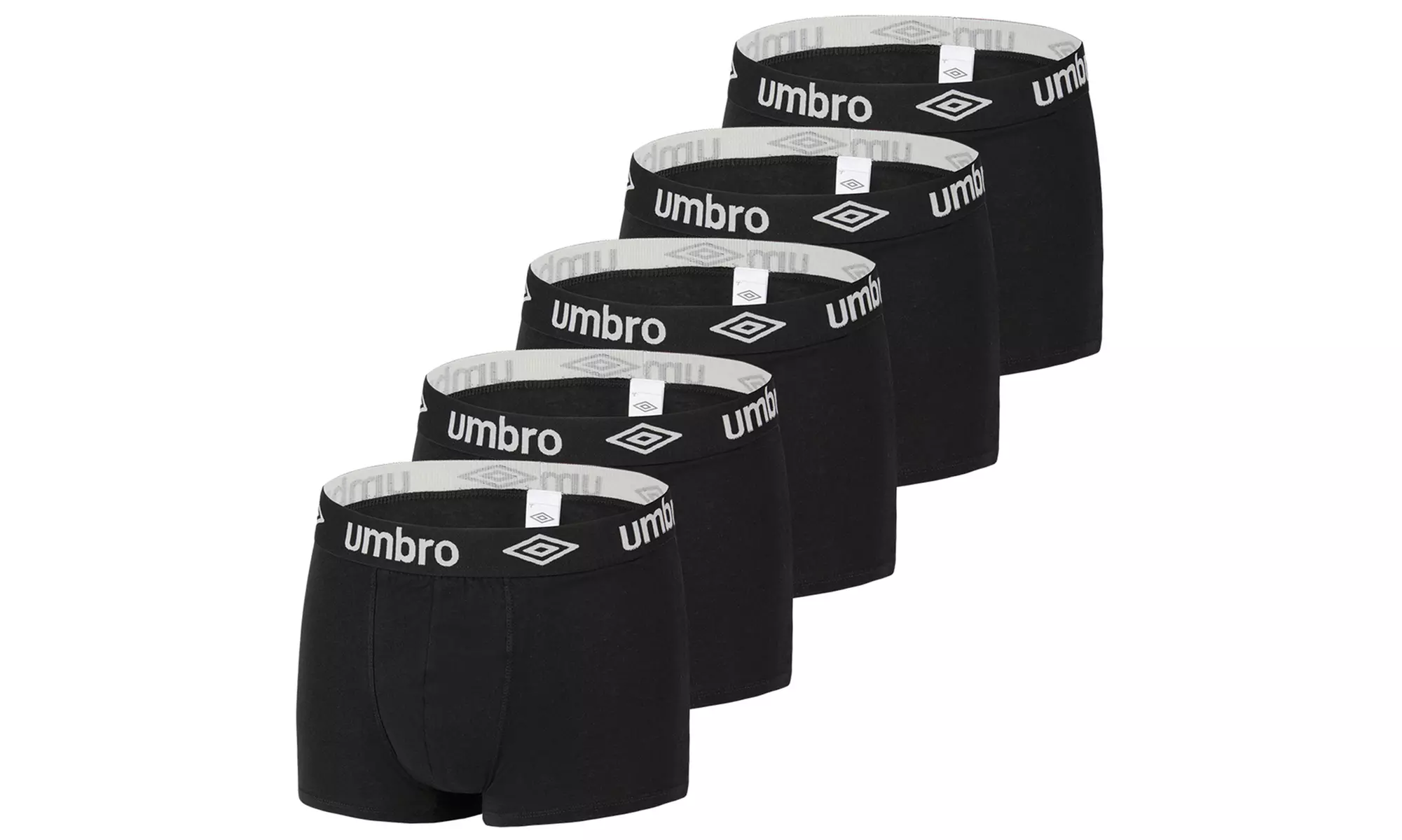 Set van 5 mannen boxershorts van het merk Umbro