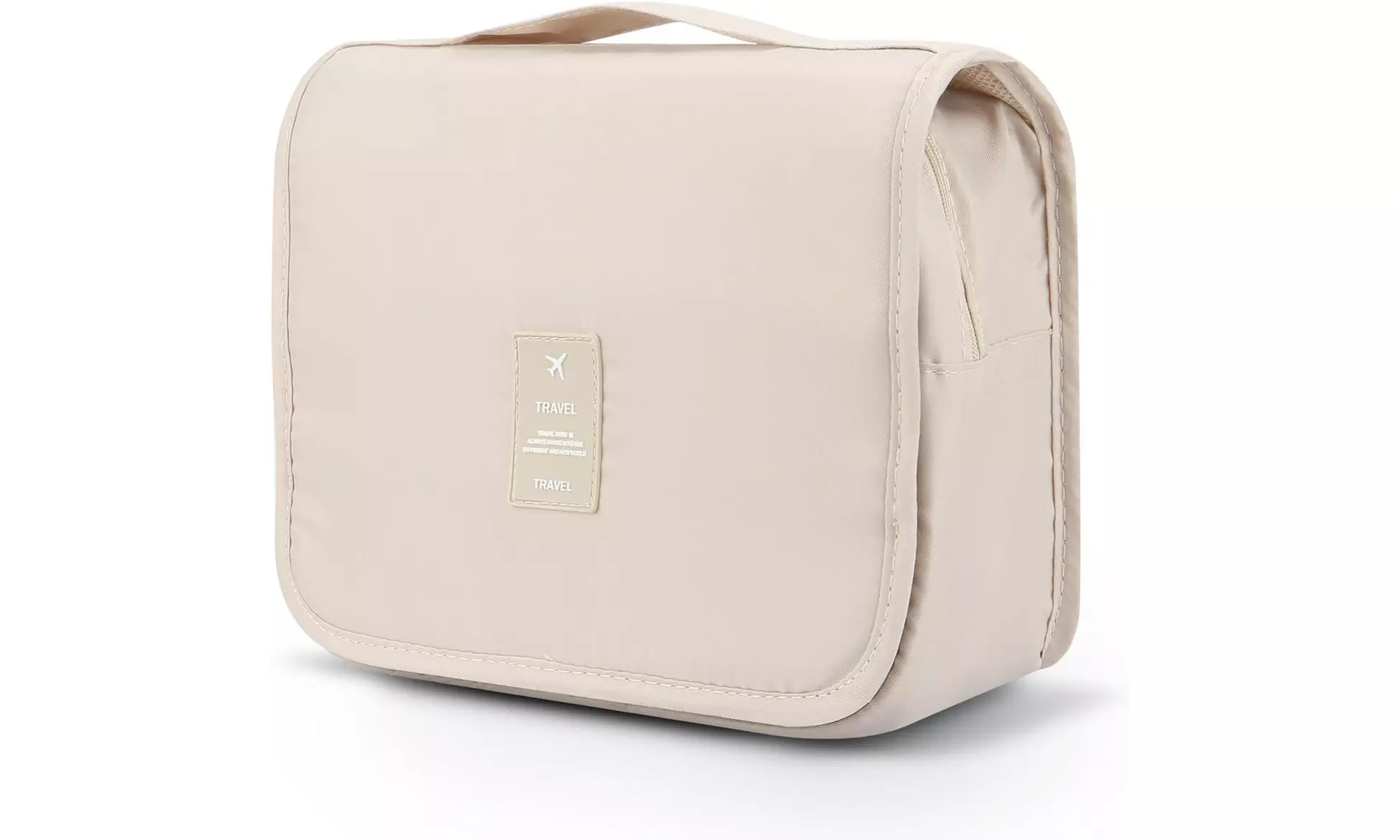 1 of 2 reis toilettassen met meerdere vakken