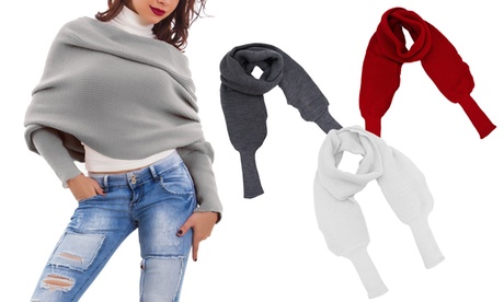 Fino a 3 sciarpe con maniche da donna, disponibili in vari colori