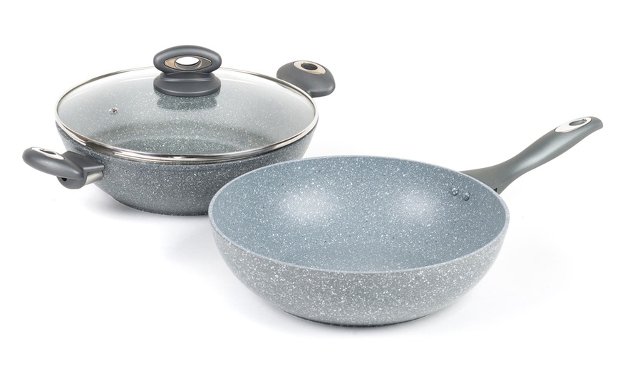 Image 3: Salter Marble Stone Cookware