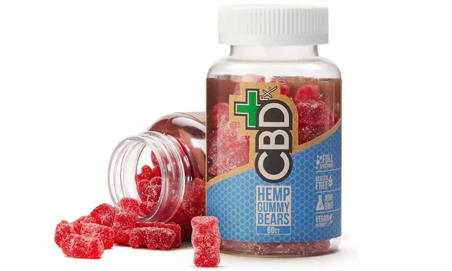CBD Gummy Bears from CBDfx (300mg) - Primary Image
