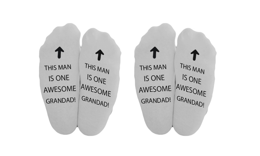 Image 20: Awesome Family Members Gift Socks