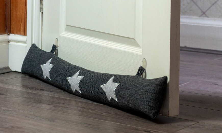 Image 5: Nicola Spring Herringbone Draught Excluder