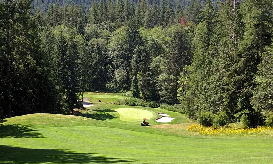 9- or 18-Hole Round of Golf for Two or Four with Cart at Pender Harbour Golf Club (Up to 44% Off) - Primary Image