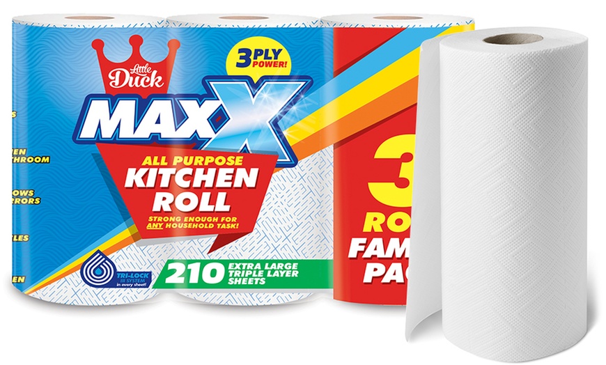 Image 3: 12 Jumbo Kitchen Towels 3-Ply
