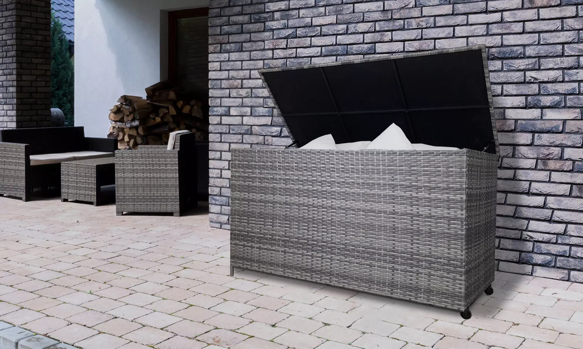 Rattan Storage boxes - Primary Image