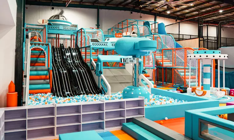2-Hour or All-Day Trampoline or/and Soft Play Fun Experience