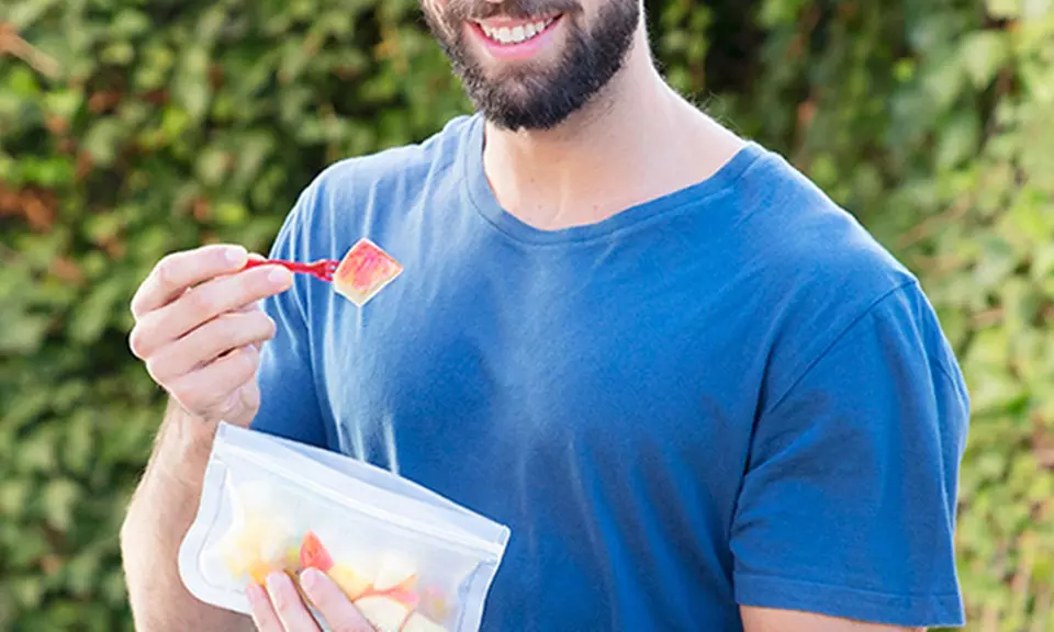 1 ou 2 lots de 10 sacs alimentaires réutilisables