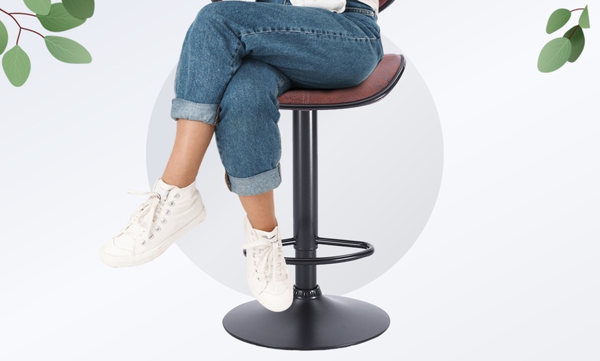 Image 24: Set of Two Bar Stools