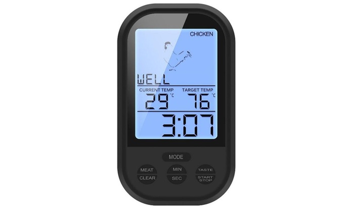 Thermomètre alimentaire écran LCD