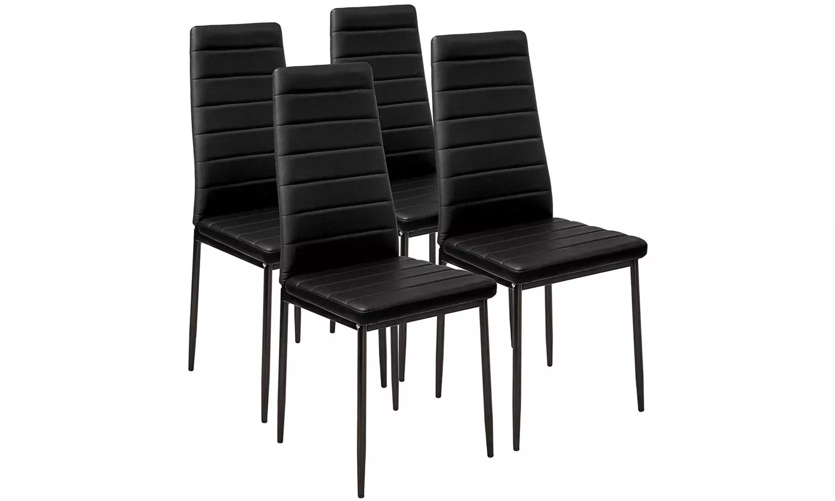 Set di 4 sedie in 5 colori Bakaji