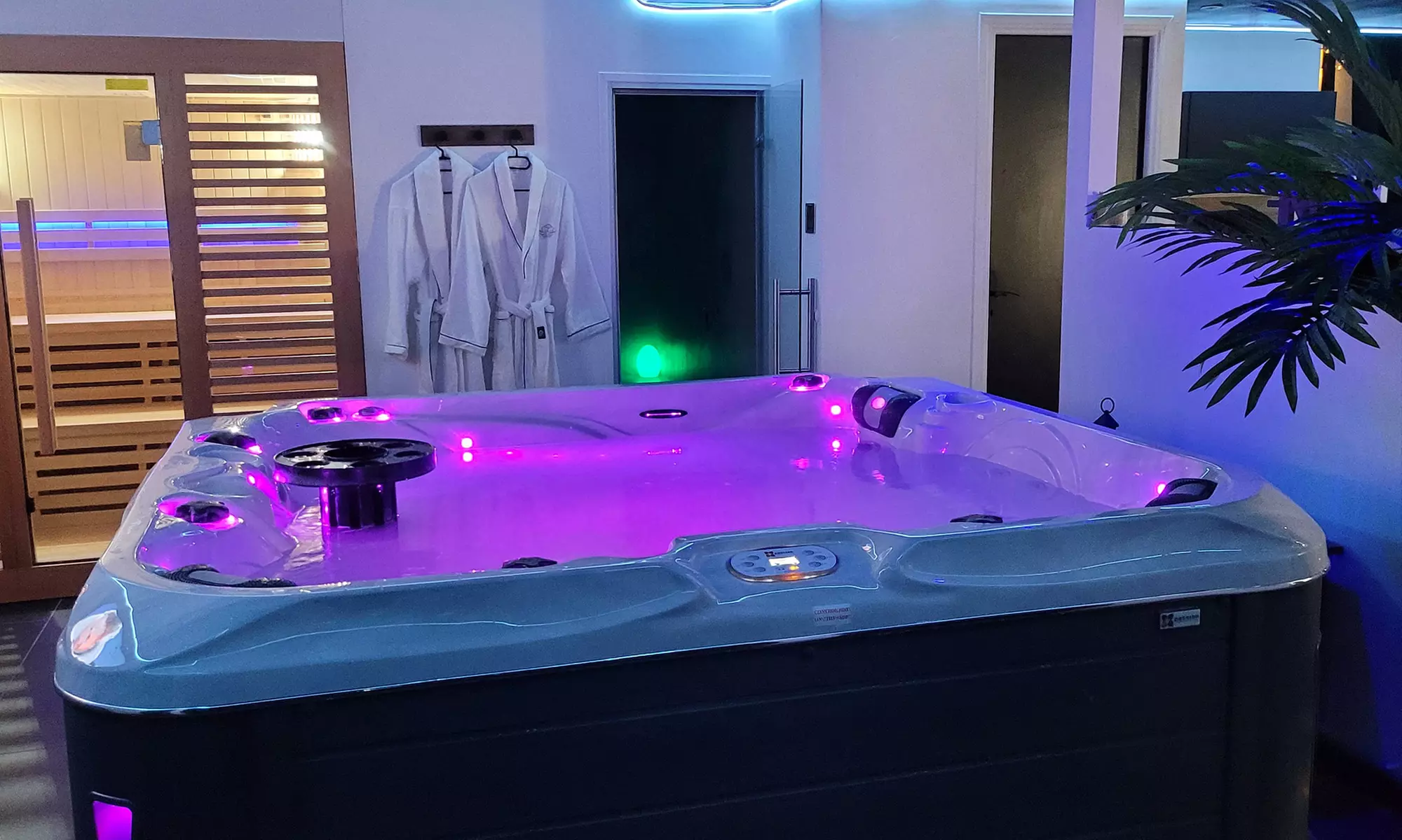 Spa privatif avec nuitée en option pour 2 personnes au Spa du Parc