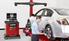 Four-Wheel Alignment or Alignment with Tire Rotation at US Wheels and Tires(Up To 51% Off)