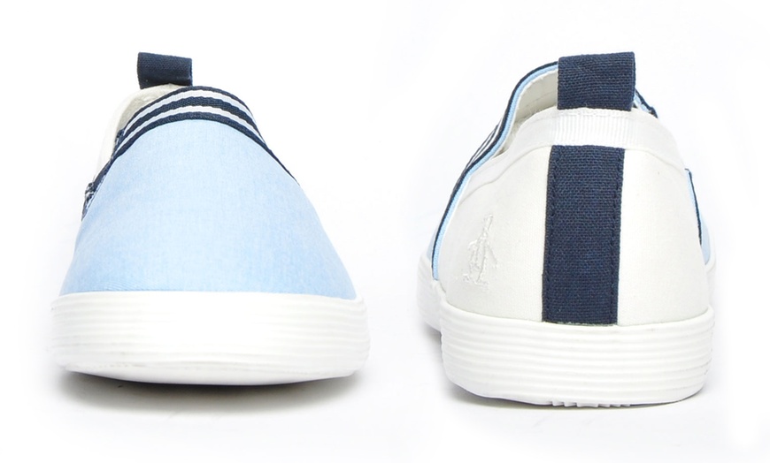 Image 3: Penguin Crane Men's Plimsoll