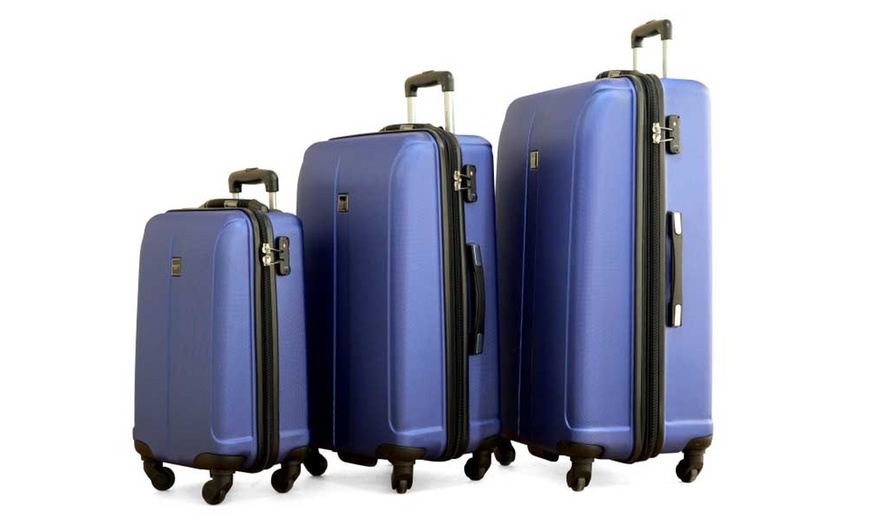 Image 16: Pacific Link Trolley Luggage Set 