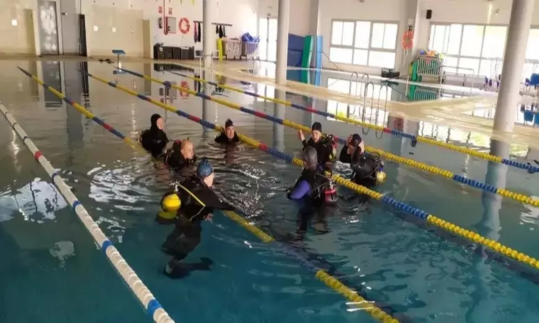 Bautismo de buceo con reportaje fotográfico para 1 o 2 personas