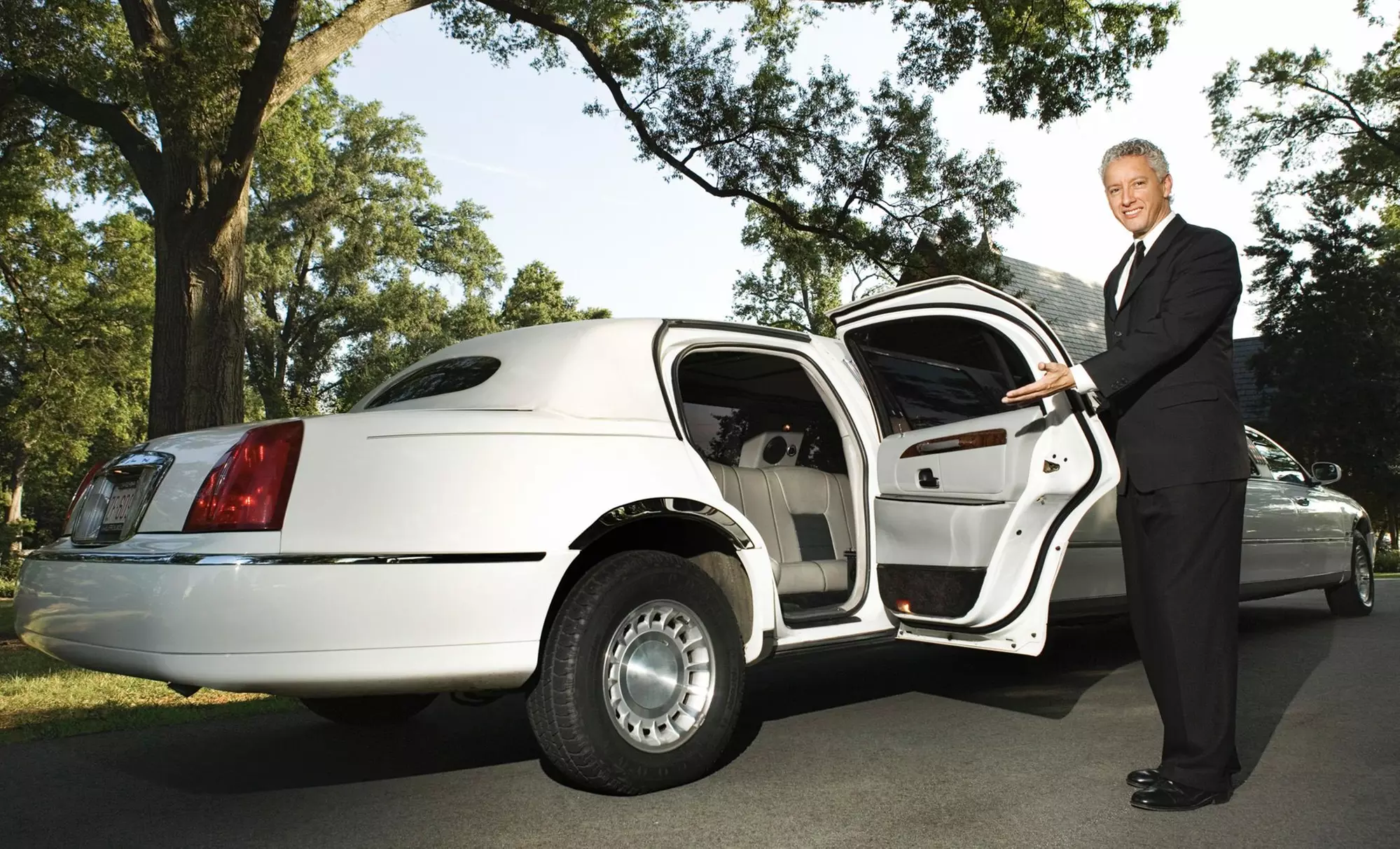 Up to 20% Off on Black Car / Limo / Chauffeur (Transportation) at Cowboys Limousine - Primary Image