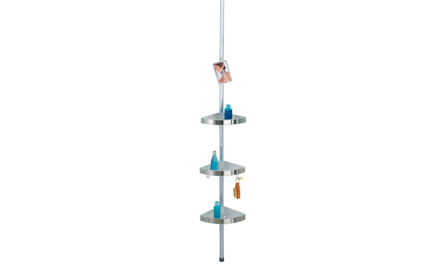 Image 2: Wenko Telescopic Shower Corner