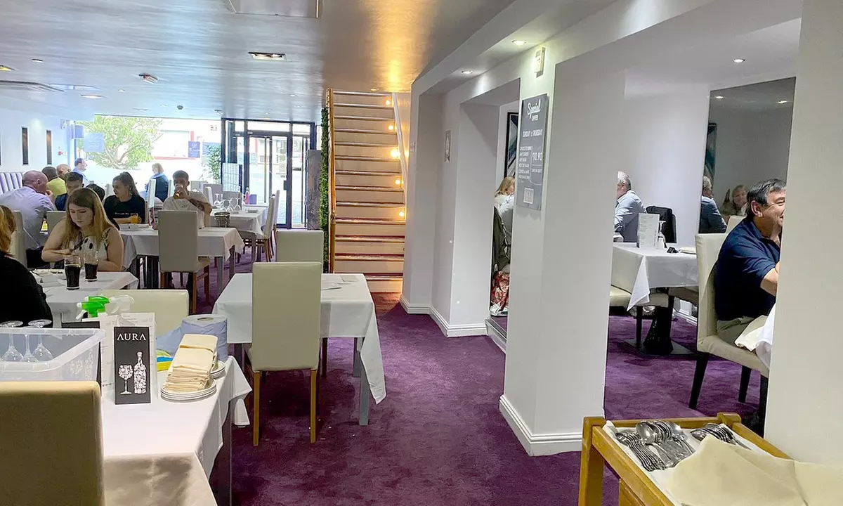 Indulge in a Luxury Two Course Indian Meal with Drinks for 1, 2 or 4