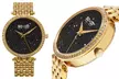 So & Co New York Women's Crystal Bling Bracelet Watch - Second Medium