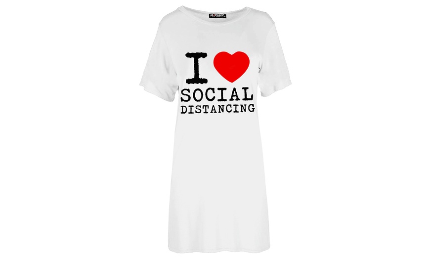 Image 5: I Love Social Distancing Dress