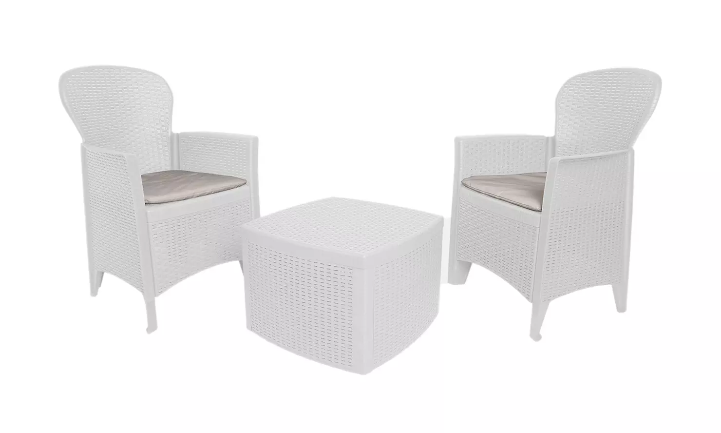 Garten-Set in Rattan-Optik