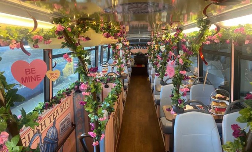 Image 7: Explore London w/Cheese & Wine or Afternoon Tea on a Double-Decker Bus