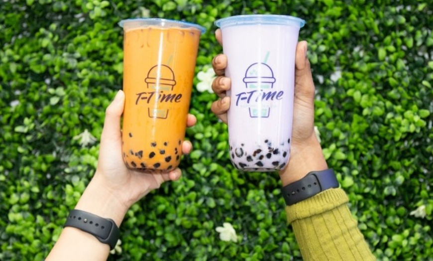 Image 2: Up to 37% Off on Bubble Tea at T Time