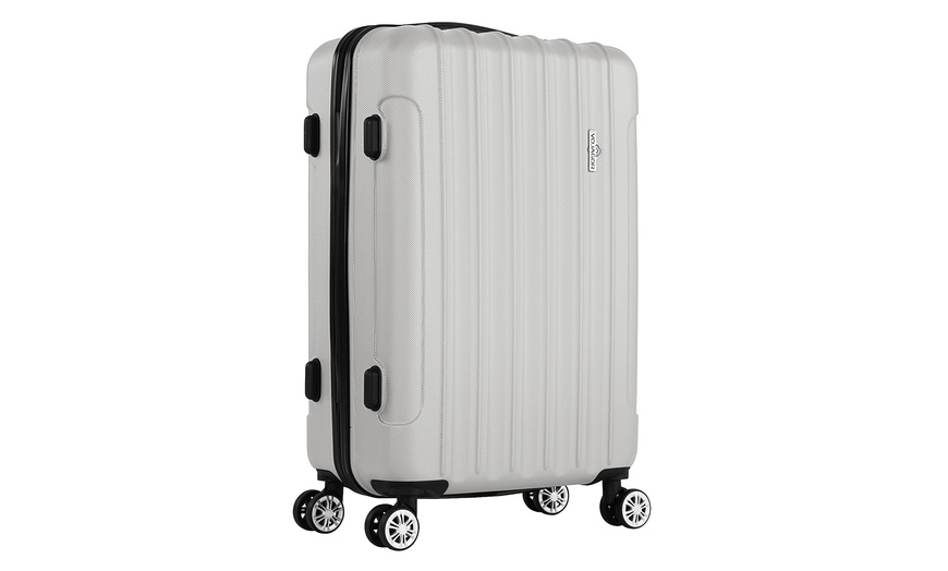 Image 35: 3-Piece Hard Shell Suitcase Set